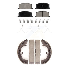 Transit Auto KCN-100306 Disc Brake Pad for 1985-1992 Toyota Corolla, Geo Prizm, Chevrolet Nova - Front and Rear product image