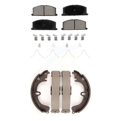 Transit Auto KCN-100307 Disc Brake Pad for 1983-1992 Toyota Celica, Toyota Corolla, Toyota Tercel & more - Front and Rear product image