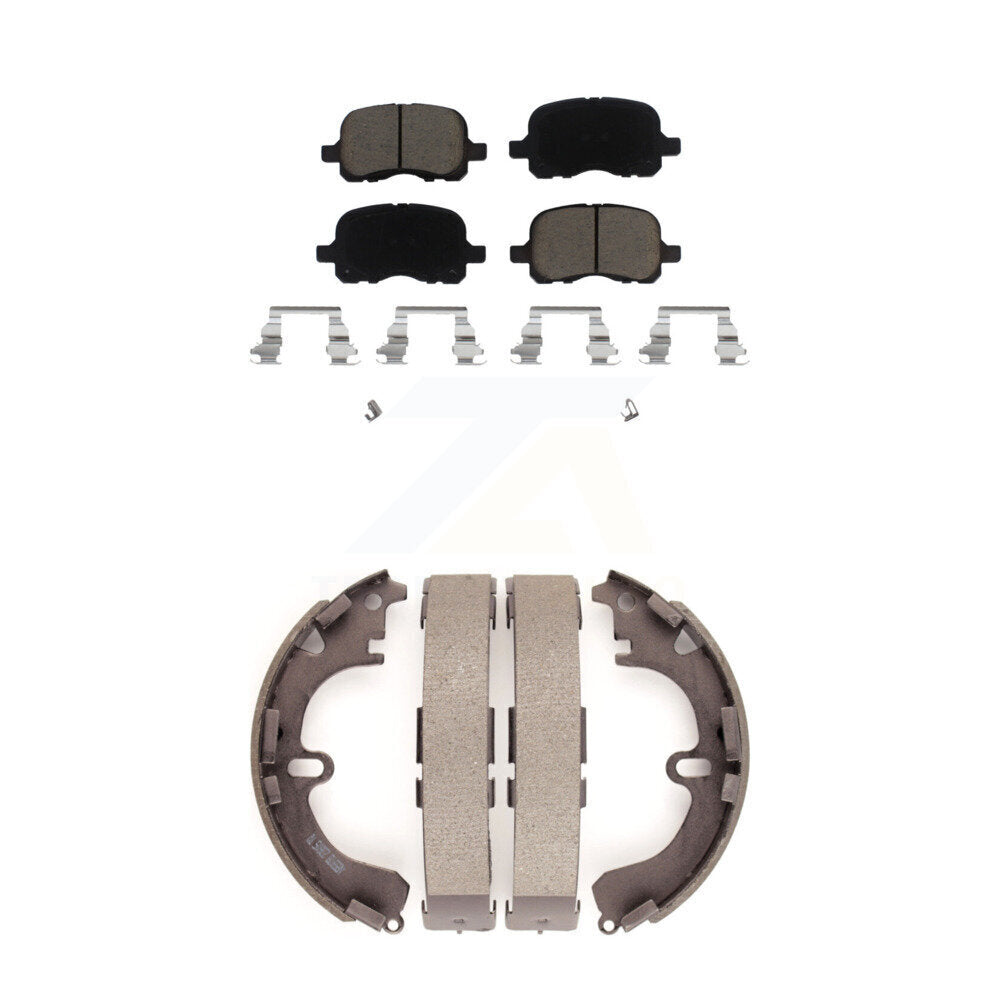 Transit Auto KCN-100308 Disc Brake Pad for 1998-2002 Chevrolet Prizm, Toyota Corolla - Front and Rear product image