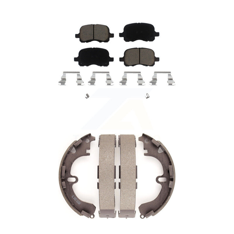 Transit Auto KCN-100308 Disc Brake Pad for 1998-2002 Chevrolet Prizm, Toyota Corolla - Front and Rear product image