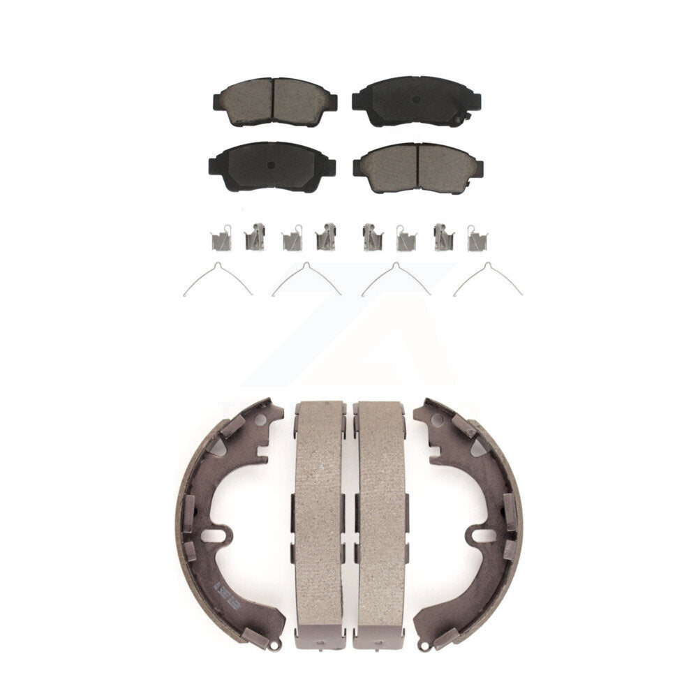 Transit Auto KCN-100309 Disc Brake Pad for 1993-1997 Geo Prizm, Toyota Corolla - Front and Rear product image