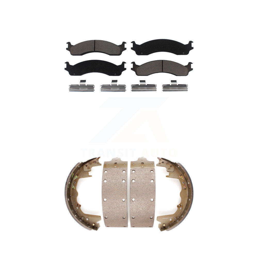 Transit Auto KCN-100310 Disc Brake Pad for 1995-2003 Dodge Ram 2500, Dodge Ram 3500, Dodge Ram 2500 Van & more - Front and Rear product image