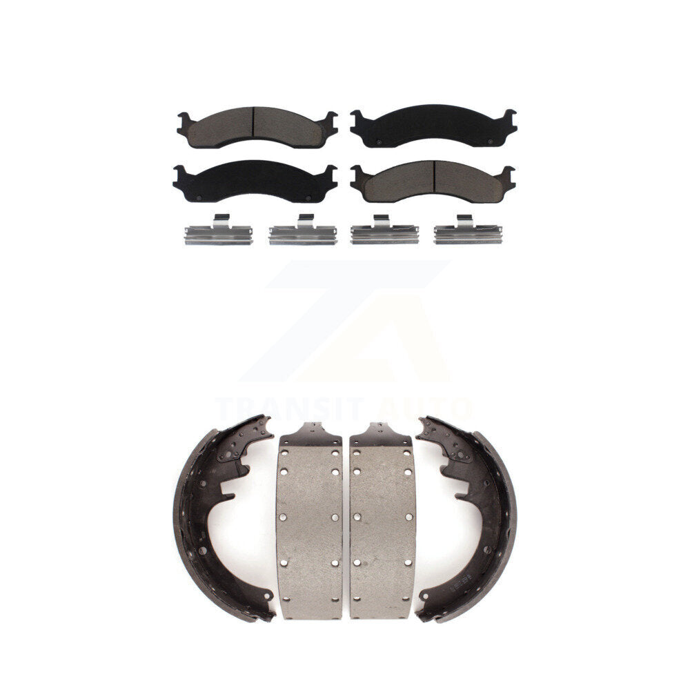 Transit Auto KCN-100311 Disc Brake Pad for 1999 Dodge Ram 3500 Van - Front and Rear product image
