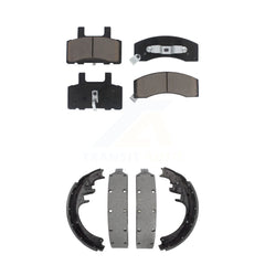 Transit Auto KCN-100313 Disc Brake Pad for 1988-2000 Dodge Ram 2500, Chevrolet C1500 Suburban, GMC C1500 Suburban & more - Front and Rear product image