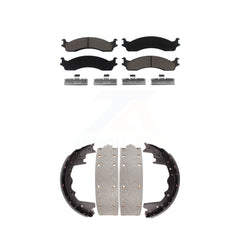 Transit Auto KCN-100314 Disc Brake Pad for 1995-2006 Ford E-350 Super Duty, Ford E-250, Ford E-350 Club Wagon & more - Front and Rear product image