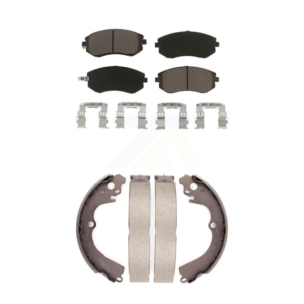 Transit Auto KCN-100316 Disc Brake Pad for 2002-2008 Subaru Forester, Subaru Impreza, Subaru Outback - Front and Rear product image