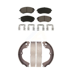 Transit Auto KCN-100316 Disc Brake Pad for 2002-2008 Subaru Forester, Subaru Impreza, Subaru Outback - Front and Rear product image