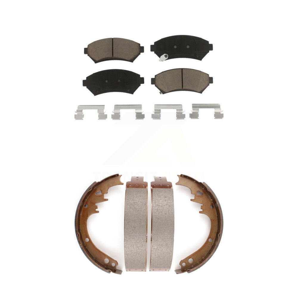 Transit Auto KCN-100323 Disc Brake Pad for 1997-1999 Cadillac DeVille - Front and Rear product image