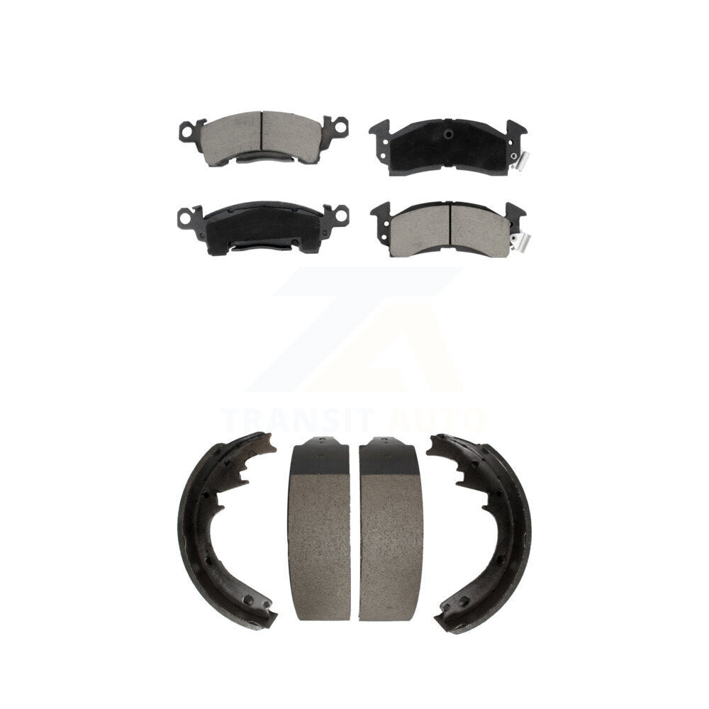 Transit Auto KCN-100324 Disc Brake Pad for 1980-1996 Cadillac Commercial Chassis, Cadillac Fleetwood, GMC G1500 & more - Front and Rear product image