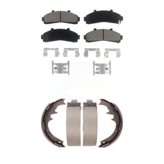 Transit Auto KCN-100326 Disc Brake Pad for 1995-2002 Mazda B2300, Mazda B2500, Ford Ranger & more - Front and Rear product image