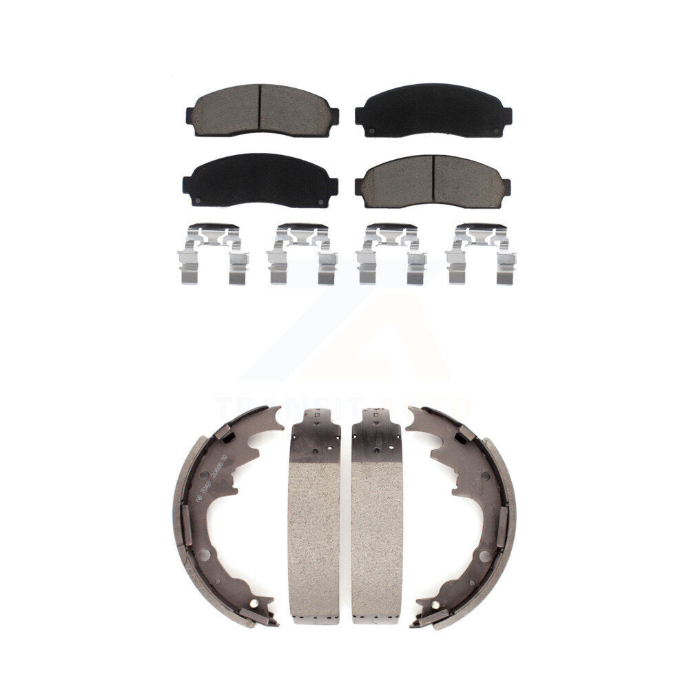 Transit Auto KCN-100327 Disc Brake Pad for 2003-2010 Ford Ranger, Mazda B2300, Mazda B3000 & more - Front and Rear product image