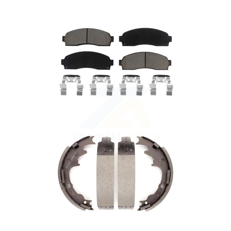 Transit Auto KCN-100327 Disc Brake Pad for 2003-2010 Ford Ranger, Mazda B2300, Mazda B3000 & more - Front and Rear product image