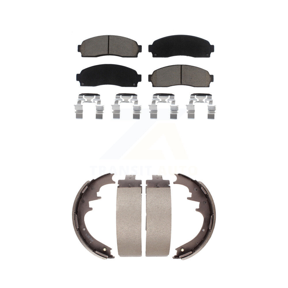 Transit Auto KCN-100328 Disc Brake Pad for 2003-2010 Ford Ranger, Mazda B2300, Mazda B3000 & more - Front and Rear product image