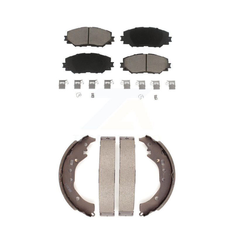Transit Auto KCN-100329 Disc Brake Pad for 2008-2019 Toyota Corolla, Scion xD - Front and Rear product image