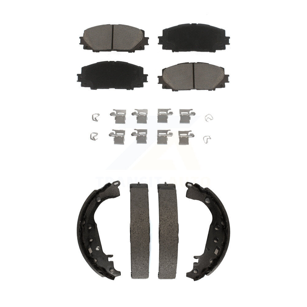 Transit Auto KCN-100331 Disc Brake Pad for 2006-2014 Toyota Yaris - Front and Rear product image