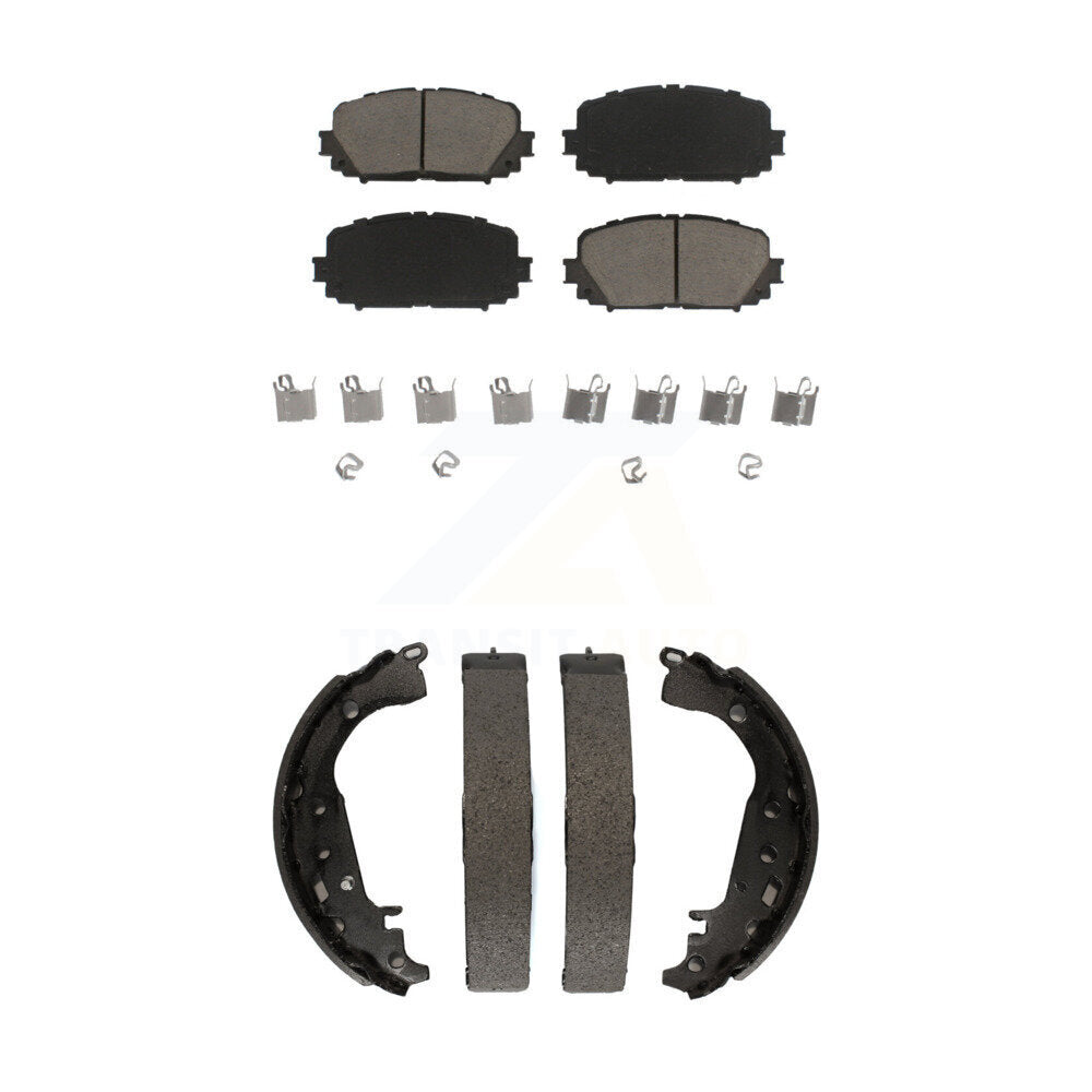 Transit Auto KCN-100332 Disc Brake Pad for 2012-2013 Toyota Yaris - Front and Rear product image