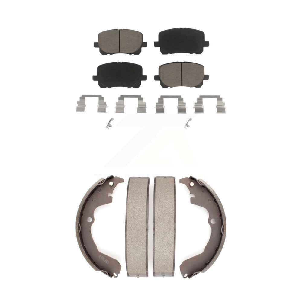 Transit Auto KCN-100338 Disc Brake Pad for 2003-2008 Pontiac Vibe, Toyota Matrix - Front and Rear product image