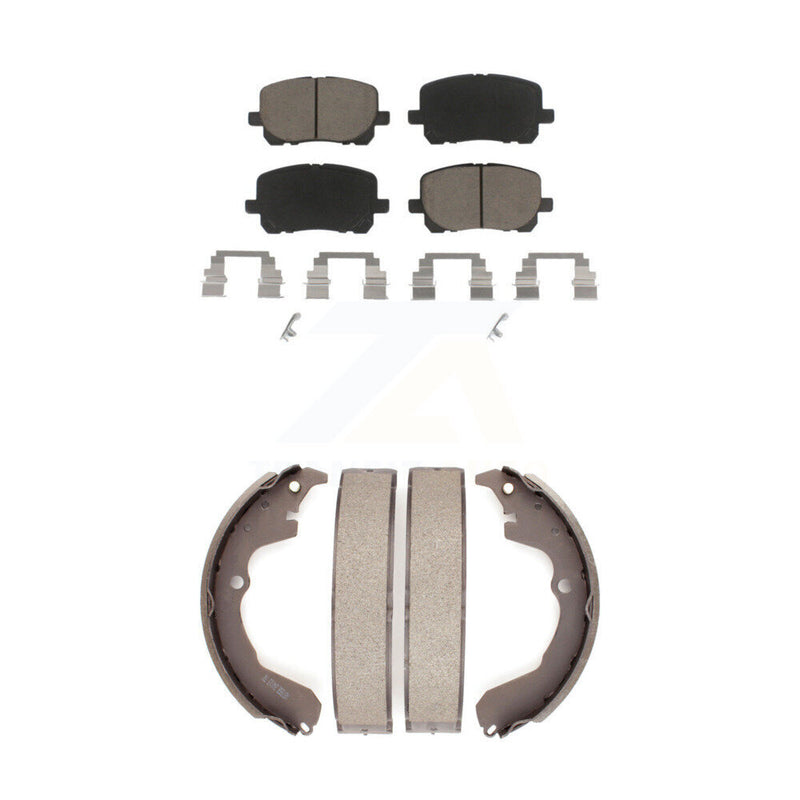 Transit Auto KCN-100338 Disc Brake Pad for 2003-2008 Pontiac Vibe, Toyota Matrix - Front and Rear product image