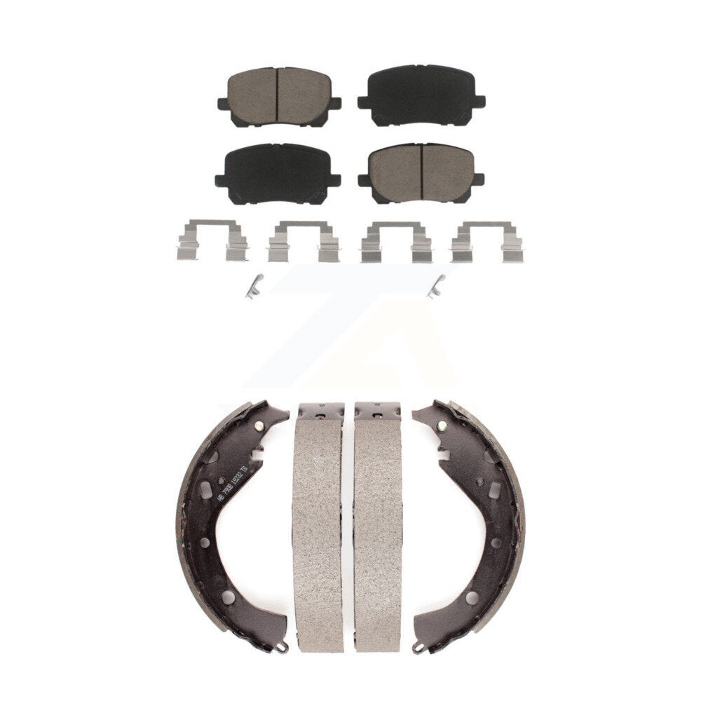 Transit Auto KCN-100339 Disc Brake Pad for 2003-2006 Pontiac Vibe, Toyota Matrix - Front and Rear product image