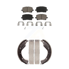 Transit Auto KCN-100339 Disc Brake Pad for 2003-2006 Pontiac Vibe, Toyota Matrix - Front and Rear product image