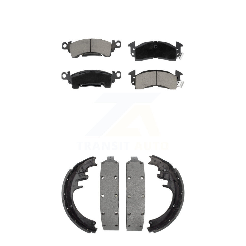 Transit Auto KCN-100346 Disc Brake Pad for 1980-1988 GMC V2500 Suburban, Chevrolet R20, Chevrolet R20 Suburban & more - Front and Rear product image