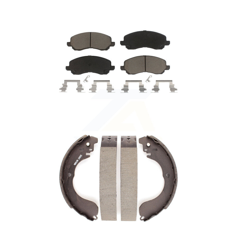 Transit Auto KCN-100347 Disc Brake Pad for 2007-2017 Jeep Compass, Dodge Caliber, Dodge Avenger & more - Front and Rear product image