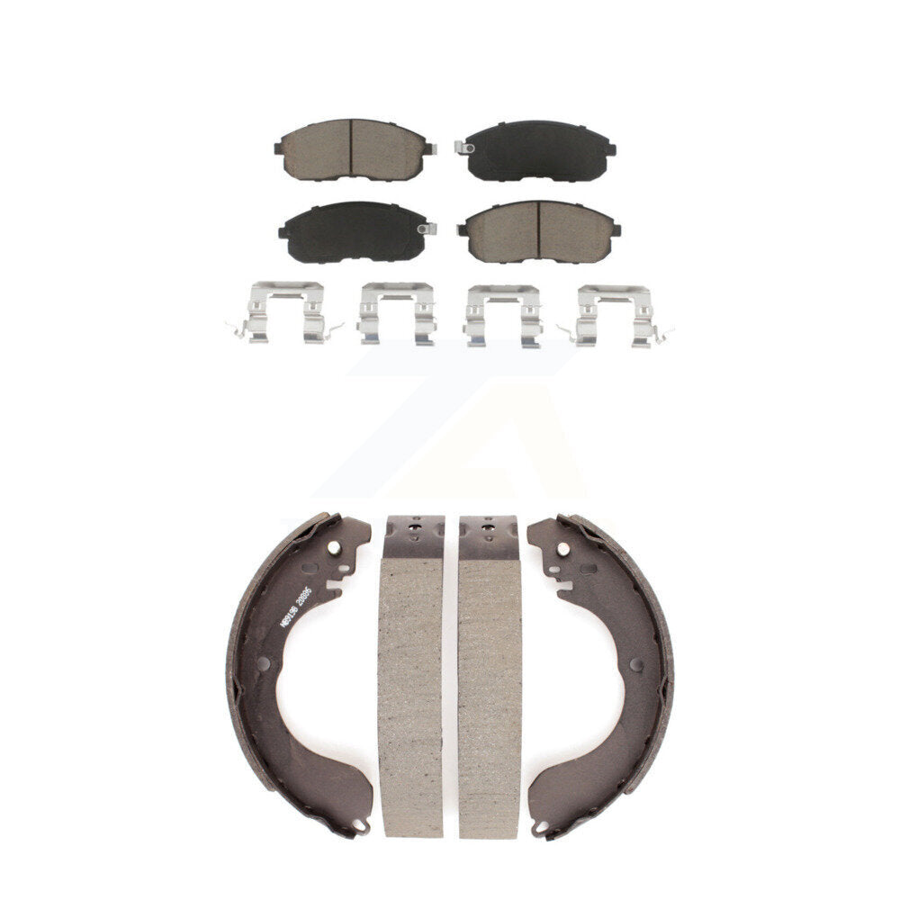 Transit Auto KCN-100348 Disc Brake Pad for 2007-2014 Nissan Cube, Nissan Sentra, Nissan Versa - Front and Rear product image