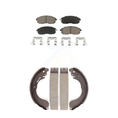 Transit Auto KCN-100348 Disc Brake Pad for 2007-2014 Nissan Cube, Nissan Sentra, Nissan Versa - Front and Rear product image