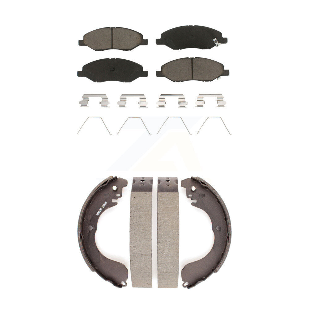 Transit Auto KCN-100350 Disc Brake Pad for 2008 Nissan Versa - Front and Rear product image