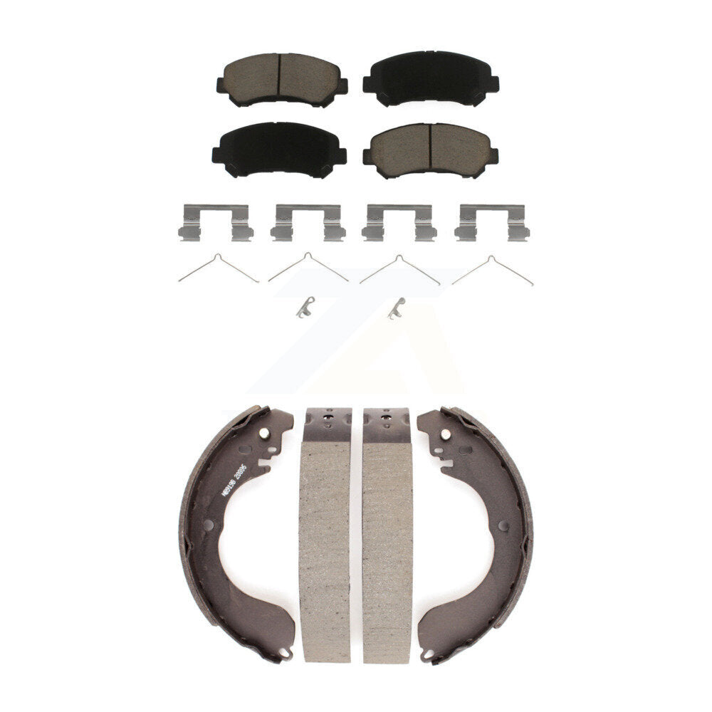 Transit Auto KCN-100352 Disc Brake Pad for 2007-2012 Nissan Sentra - Front and Rear product image