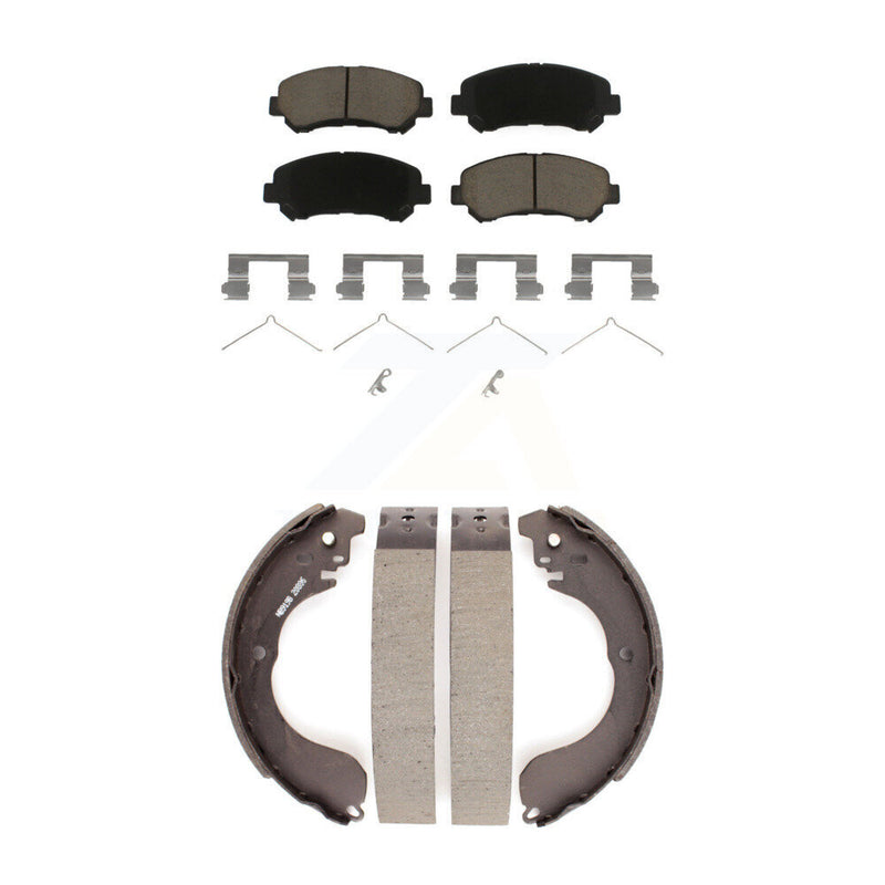 Transit Auto KCN-100352 Disc Brake Pad for 2007-2012 Nissan Sentra - Front and Rear product image