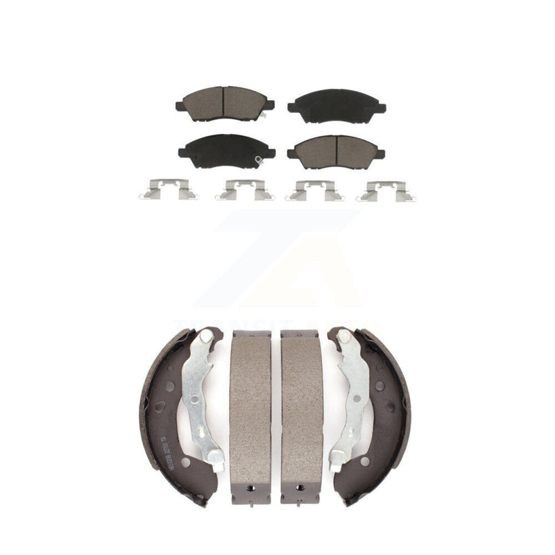 Transit Auto KCN-100353 Disc Brake Pad for 2012-2019 Nissan Micra, Nissan Versa, Nissan Versa Note - Front and Rear product image
