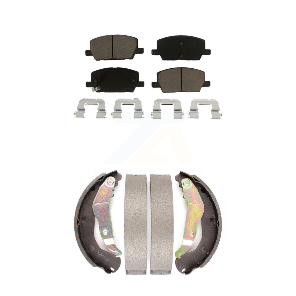 Transit Auto KCN-100356 Disc Brake Pad for 2018-2022 Chevrolet Trax - Front and Rear product image