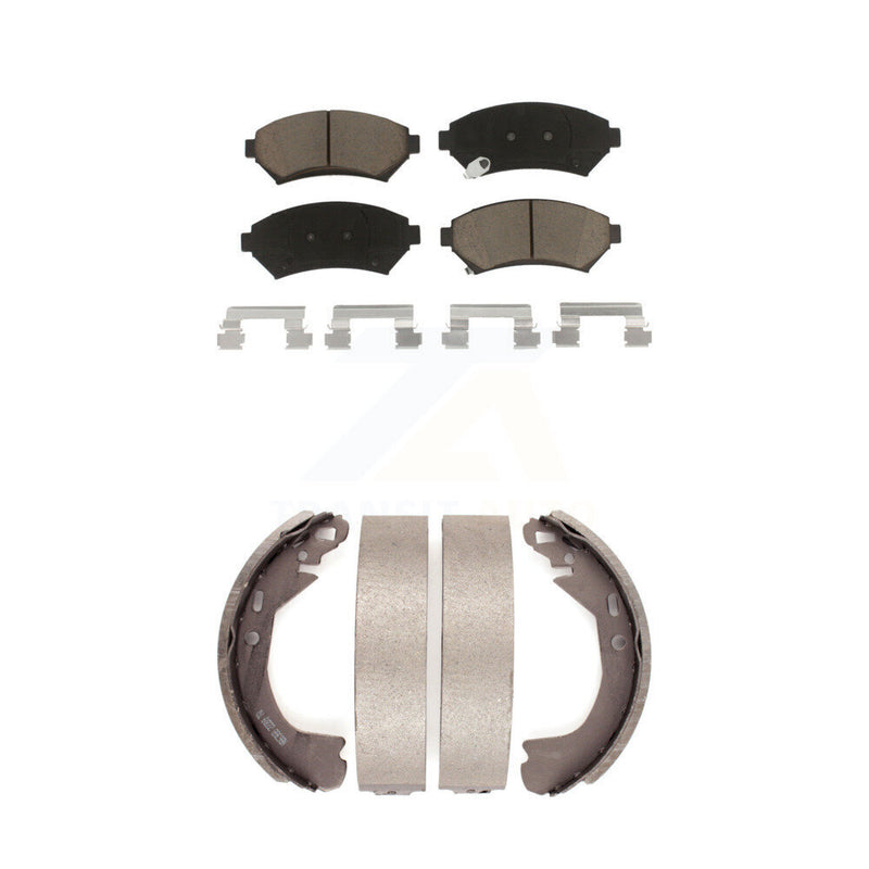 Transit Auto KCN-100362 Disc Brake Pad for 1997-2005 Chevrolet Venture, Pontiac Montana, Cadillac DeVille & more - Front and Rear product image