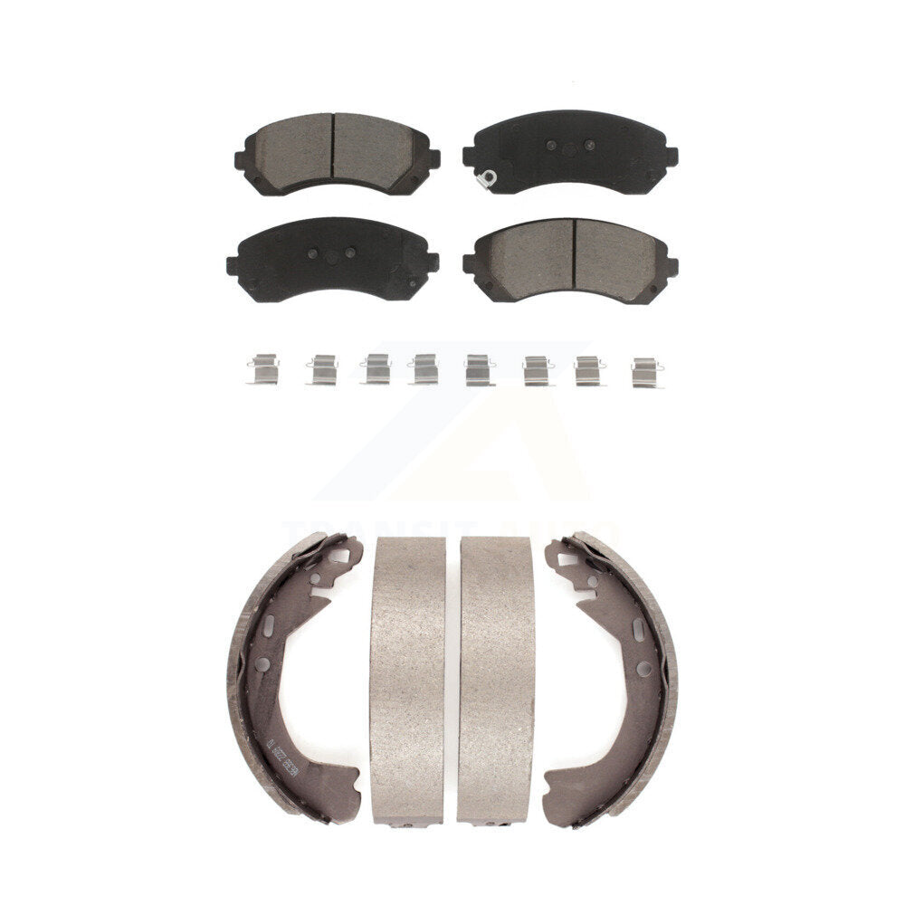 Transit Auto KCN-100363 Disc Brake Pad for 2002-2004 Chevrolet Venture, Oldsmobile Silhouette, Pontiac Montana - Front and Rear product image