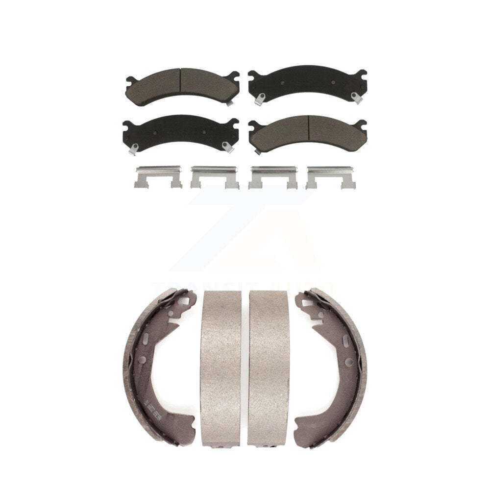 Transit Auto KCN-100364 Disc Brake Pad for 2002 Cadillac DeVille - Front and Rear product image