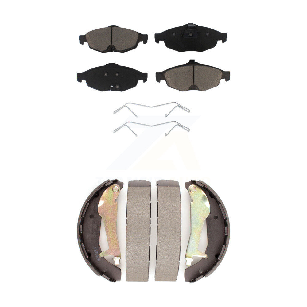 Transit Auto KCN-100366 Disc Brake Pad for 2003-2006 Chrysler Sebring, Dodge Stratus - Front and Rear product image
