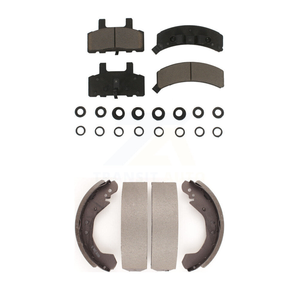 Transit Auto KCN-100369 Disc Brake Pad for 1988-1999 GMC Yukon, Chevrolet Tahoe, Chevrolet Blazer & more - Front and Rear product image