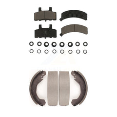 Transit Auto KCN-100369 Disc Brake Pad for 1988-1999 GMC Yukon, Chevrolet Tahoe, Chevrolet Blazer & more - Front and Rear product image