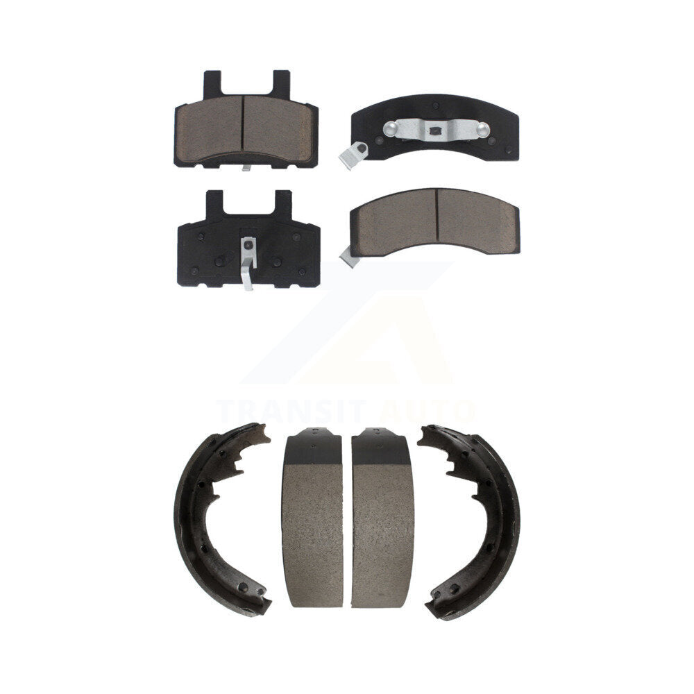Transit Auto KCN-100372 Disc Brake Pad for 1994-1999 Chevrolet K1500 Suburban, Chevrolet Tahoe, GMC C1500 Suburban & more - Front and Rear product image