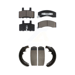 Transit Auto KCN-100372 Disc Brake Pad for 1994-1999 Chevrolet K1500 Suburban, Chevrolet Tahoe, GMC C1500 Suburban & more - Front and Rear product image