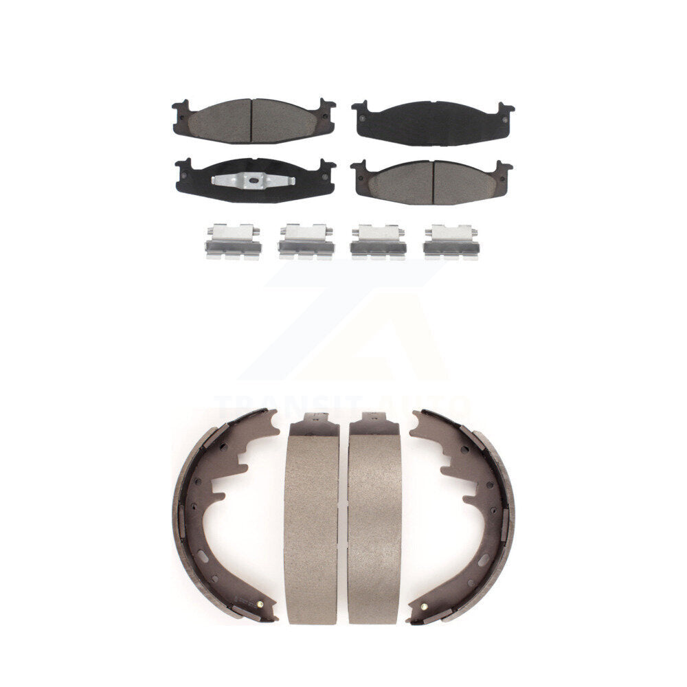 Transit Auto KCN-100374 Disc Brake Pad for 1997-2003 Ford E-150, Ford E-150 Club Wagon, Ford E-150 Econoline & more - Front and Rear product image
