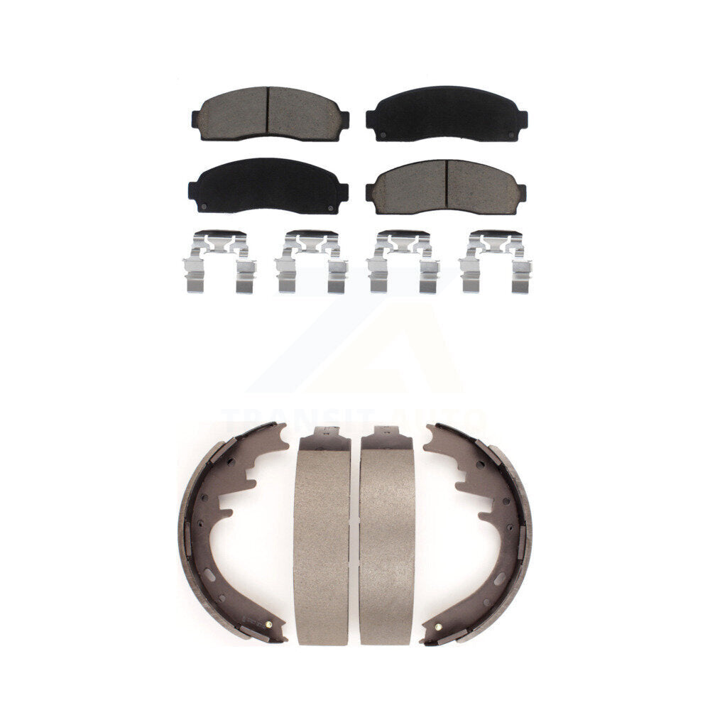 Transit Auto KCN-100375 Disc Brake Pad for 2001-2002 Ford Explorer Sport Trac - Front and Rear product image