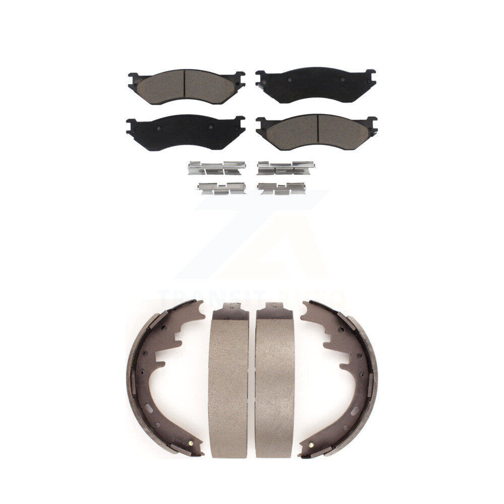 Transit Auto KCN-100376 Disc Brake Pad for 1998-2002 Dodge Ram 1500, Dodge Ram 1500 Van, Ford F-150 & more - Front and Rear product image