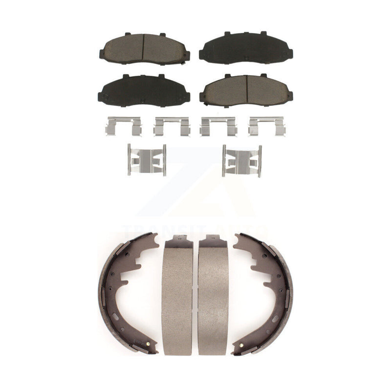 Transit Auto KCN-100377 Disc Brake Pad for 1997-2001 Ford F-150 - Front and Rear product image