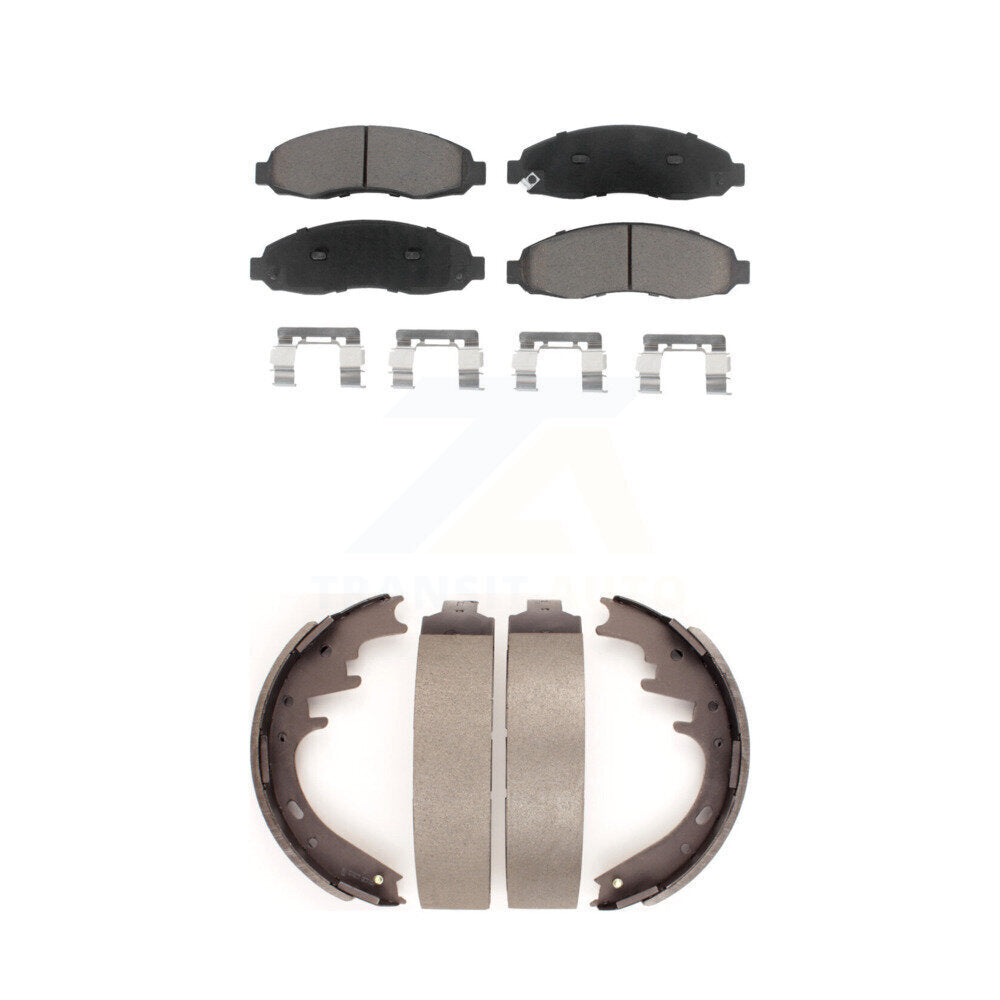 Transit Auto KCN-100378 Disc Brake Pad for 2003-2004 Dodge Dakota - Front and Rear product image