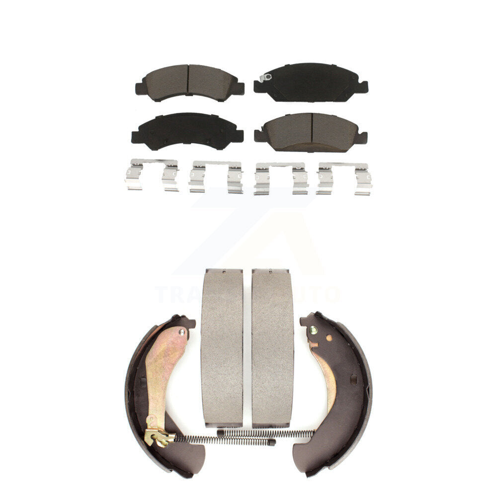 Transit Auto KCN-100382 Disc Brake Pad for 2005-2009 Chevrolet Silverado 1500, GMC Sierra 1500, Chevrolet Silverado 1500 Classic & more - Front and Rear product image