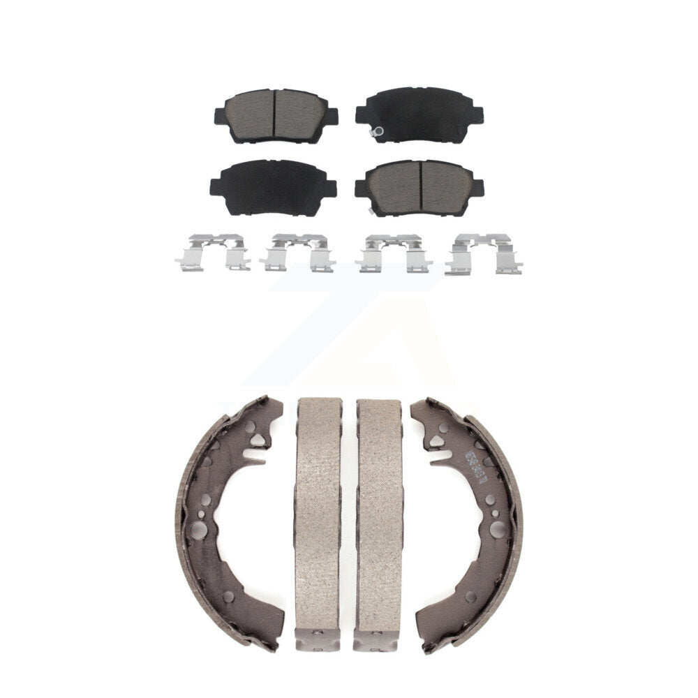 Transit Auto KCN-100383 Disc Brake Pad for 2001-2005 Toyota Echo - Front and Rear product image