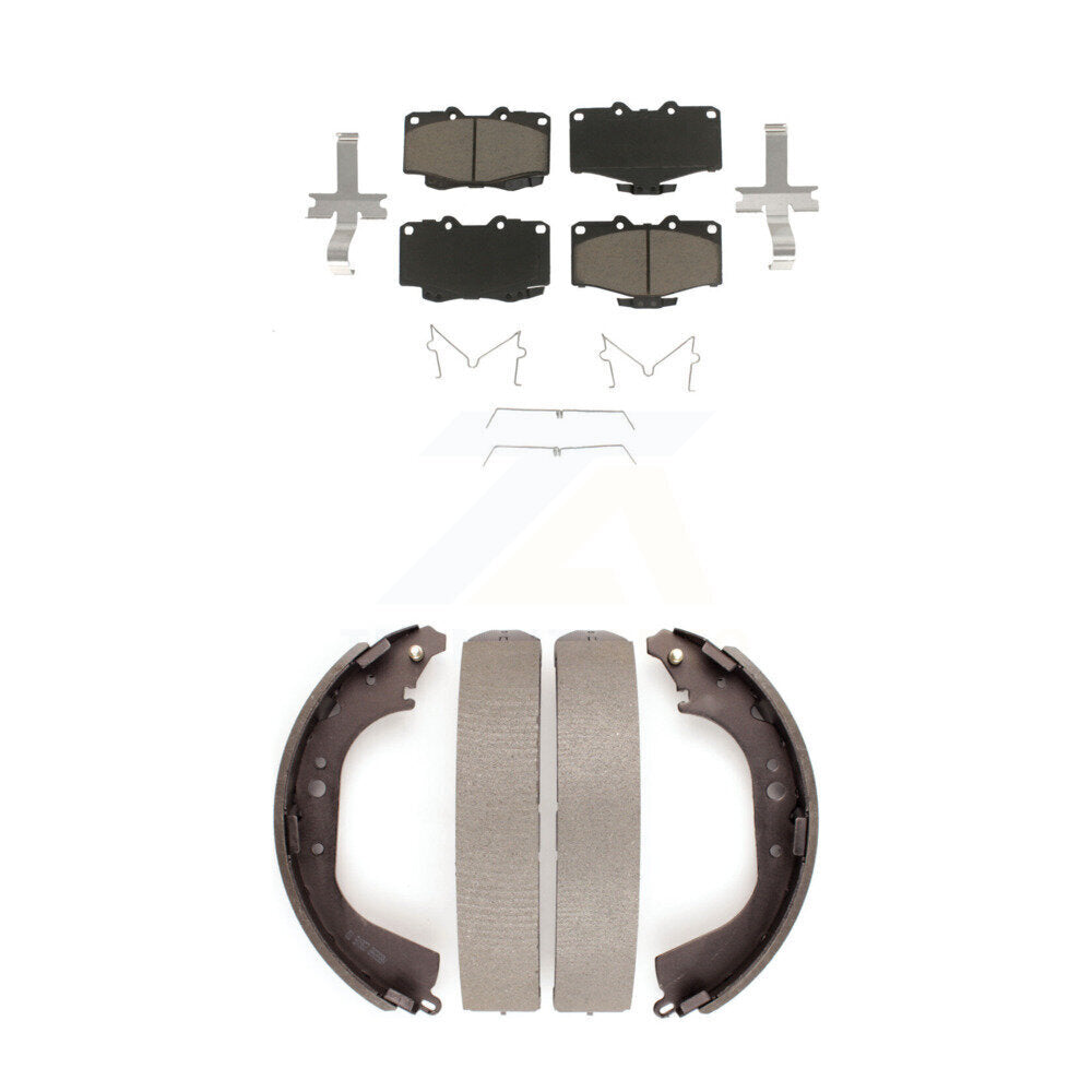 Transit Auto KCN-100384 Disc Brake Pad for 1989-2000 Toyota Tacoma, Toyota 4Runner, Toyota Pickup - Front and Rear product image