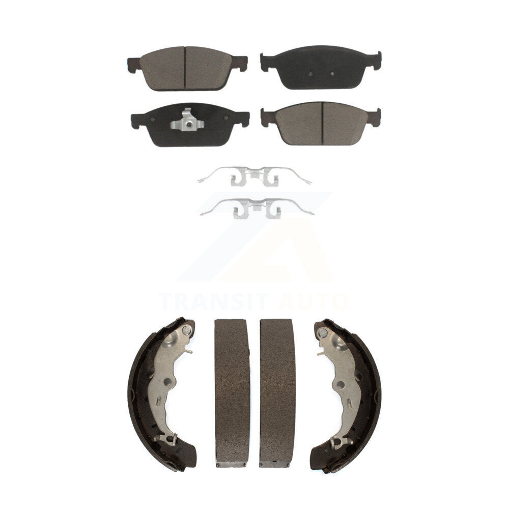 Transit Auto KCN-100386 Disc Brake Pad for 2013-2018 Ford Focus - Front and Rear product image